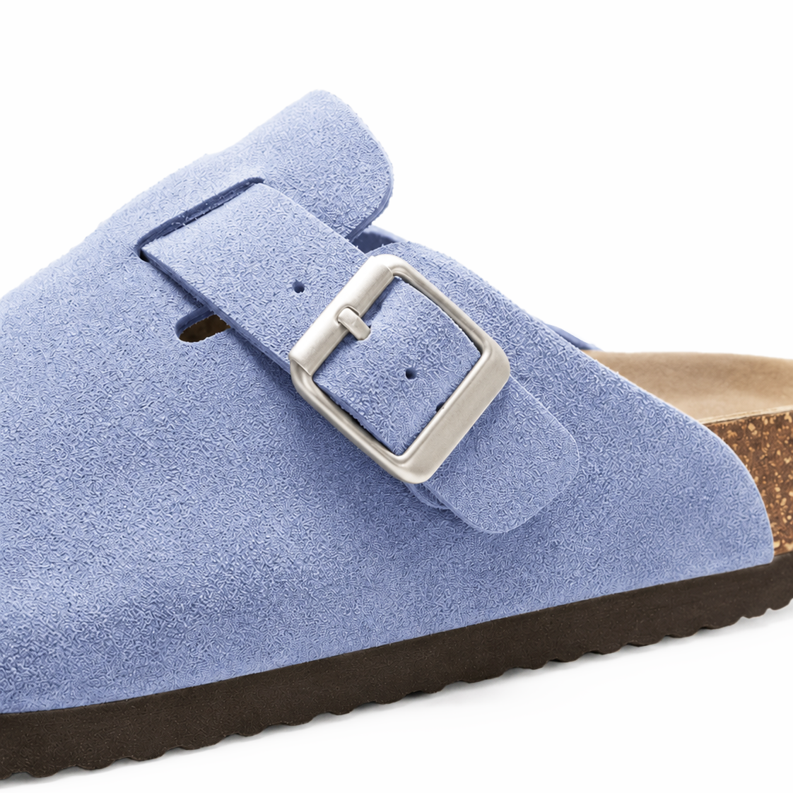 Suede Clogs