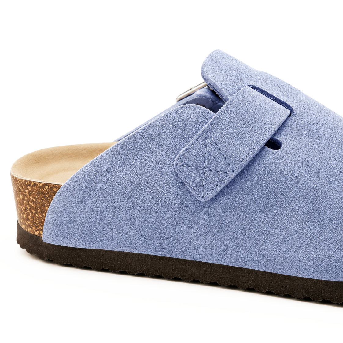 Suede Clogs