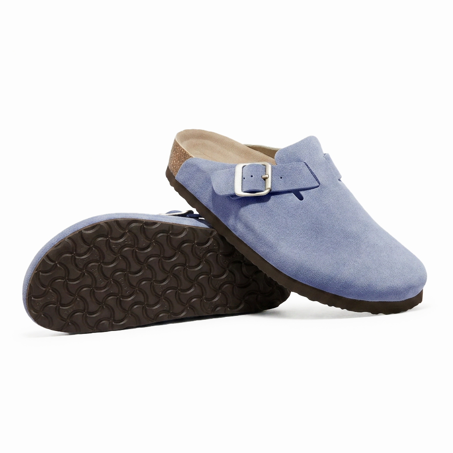 Suede Clogs