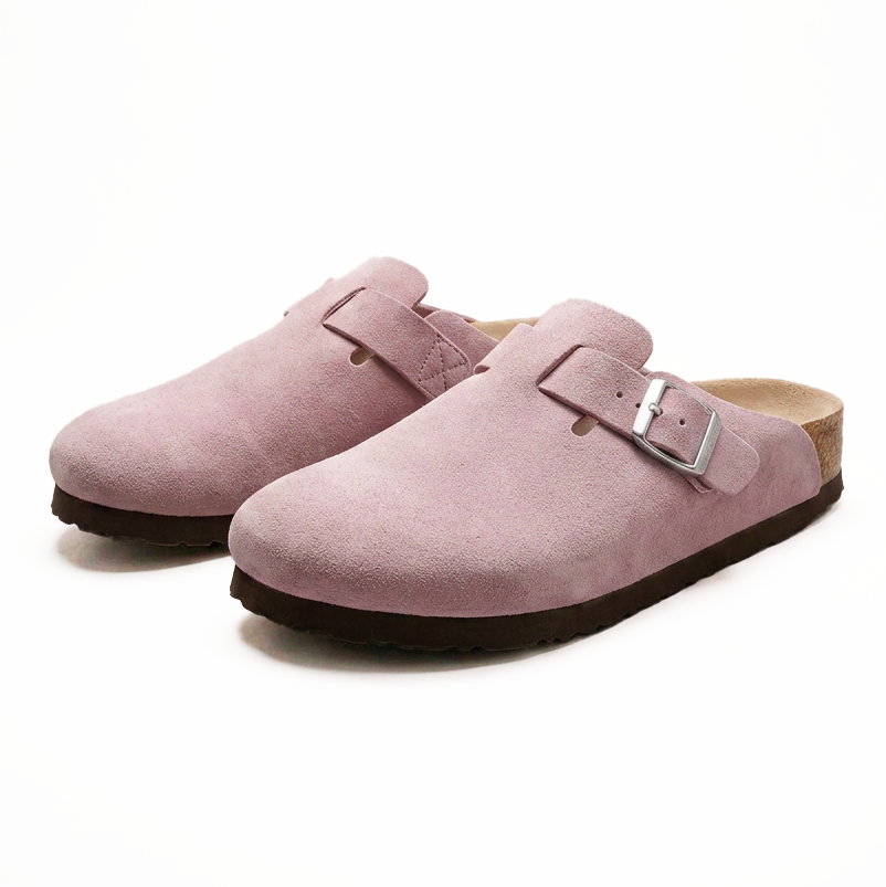 Suede Clogs
